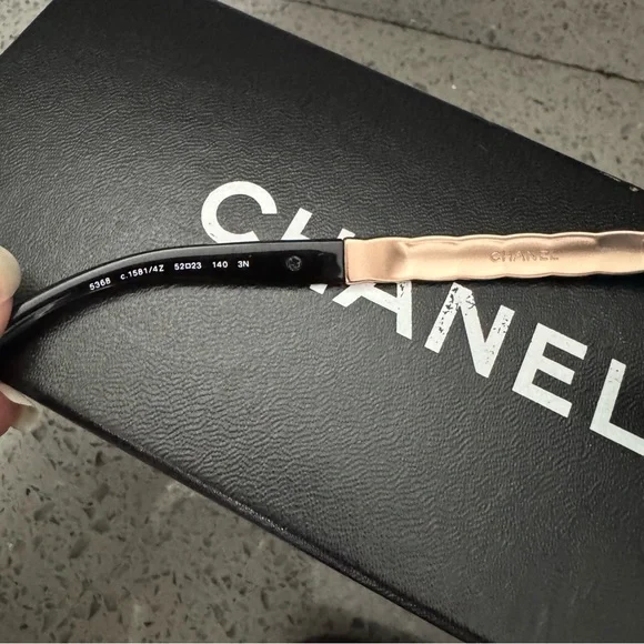 Chanel CC Cat Eye Quilted Sunglasses